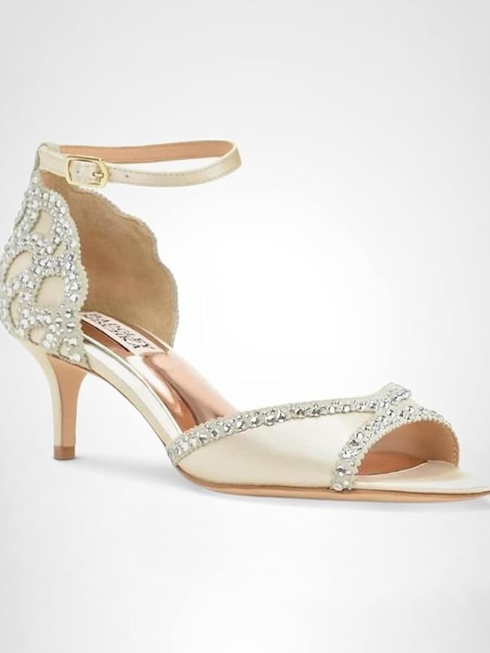 Badgley Mischka Gillian Kitten Heels
